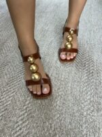 SANDALIA MELU CARAMELO