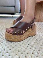 SANDALIA MELINA MARROM - Imagem 2