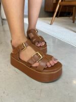 SANDALIA FRIDA MARROM - Imagem 2