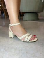 SANDALIA DAISY VANILLA