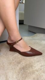 SCARPIN ELARA MARROM - Imagem 2
