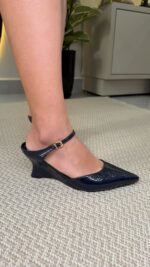 SCARPIN ELARA AZUL MARINHO - Imagem 4