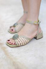 SANDALIA AURORA VERDE OLIVA - Imagem 3